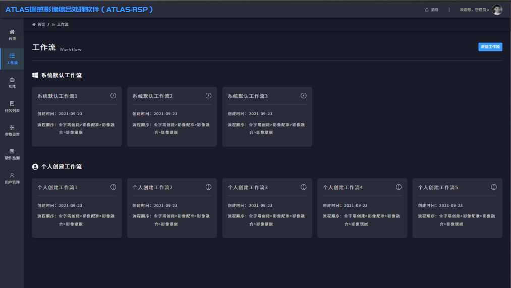 ATLAS遙感影像綜合處理系統(tǒng)（ATLAS-RSP）2.0版本上線